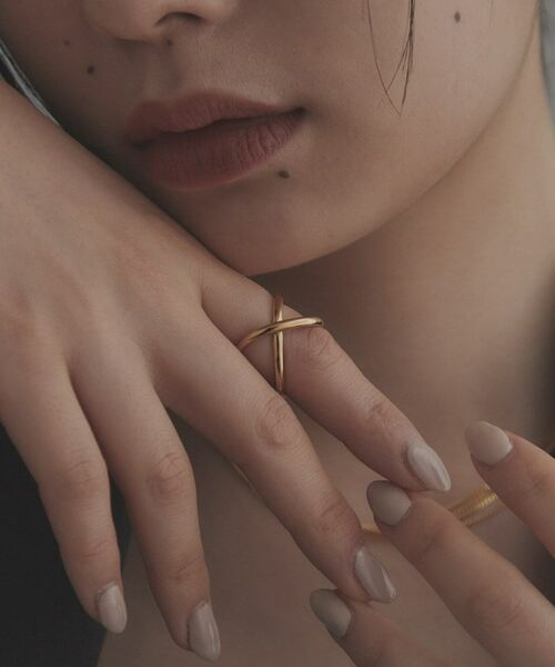 COCOSHNIK ONKITSCH / ココシュニックオンキッチュ リング | シルバー ラインリング スロープ GP | 詳細7