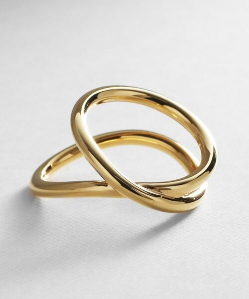 COCOSHNIK ONKITSCH / ココシュニックオンキッチュ リング | シルバー ラインリング フロート GP | 詳細2