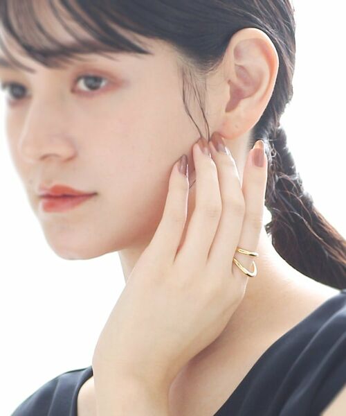 COCOSHNIK ONKITSCH / ココシュニックオンキッチュ リング | シルバー ラインリング フロート GP | 詳細6