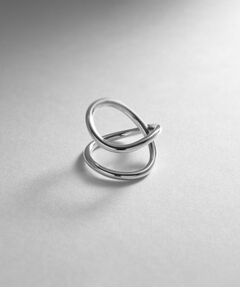 COCOSHNIK ONKITSCH / ココシュニックオンキッチュ リング | シルバー ラインリング スロープ