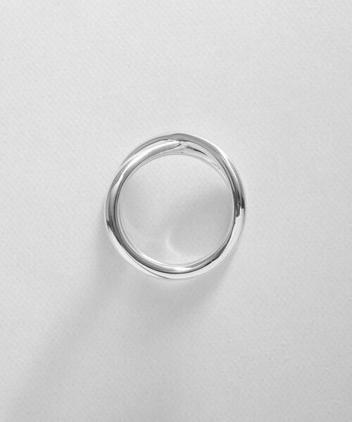 COCOSHNIK ONKITSCH / ココシュニックオンキッチュ リング | シルバー ラインリング スロープ | 詳細3