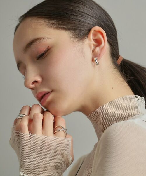 COCOSHNIK ONKITSCH / ココシュニックオンキッチュ リング | シルバー ラインリング スロープ | 詳細6