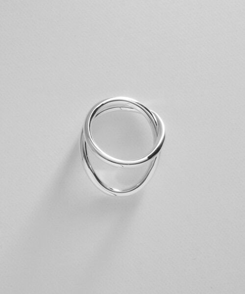 COCOSHNIK ONKITSCH / ココシュニックオンキッチュ リング | シルバー ラインリング フロート | 詳細3