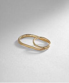 COCOSHNIK ONKITSCH / ココシュニックオンキッチュ リング | シルバー リングイヤーカフ ダブルフィンガー GP