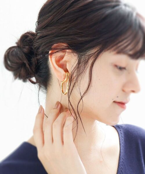 COCOSHNIK ONKITSCH / ココシュニックオンキッチュ リング | シルバー リングイヤーカフ ダブルフィンガー GP | 詳細6