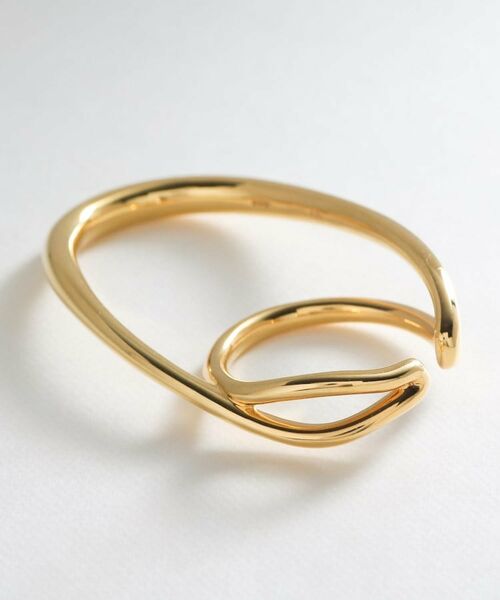 COCOSHNIK ONKITSCH / ココシュニックオンキッチュ リング | シルバー リングイヤーカフ ダブルフィンガーウェーブ GP | 詳細2