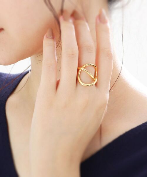 COCOSHNIK ONKITSCH / ココシュニックオンキッチュ リング | シルバー リングイヤーカフ エンタングル GP | 詳細11