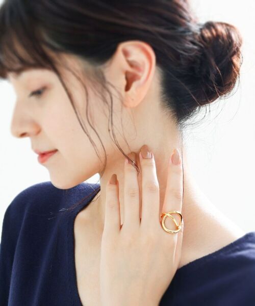 COCOSHNIK ONKITSCH / ココシュニックオンキッチュ リング | シルバー リングイヤーカフ エンタングル GP | 詳細5