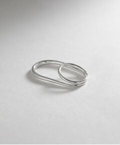 COCOSHNIK ONKITSCH / ココシュニックオンキッチュ リング | シルバー リングイヤーカフ ダブルフィンガー