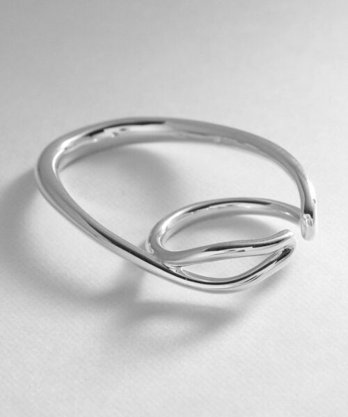 COCOSHNIK ONKITSCH / ココシュニックオンキッチュ リング | シルバー リングイヤーカフ ダブルフィンガーウェーブ | 詳細2
