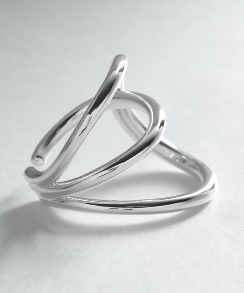 COCOSHNIK ONKITSCH / ココシュニックオンキッチュ リング | シルバー リングイヤーカフ ワイドハング | 詳細2