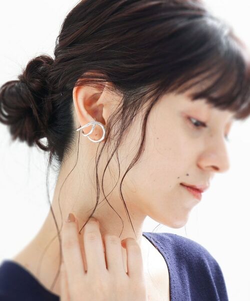 COCOSHNIK ONKITSCH / ココシュニックオンキッチュ リング | シルバー リングイヤーカフ ワイドハング | 詳細7