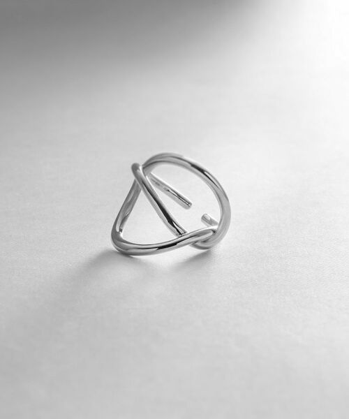 COCOSHNIK ONKITSCH / ココシュニックオンキッチュ リング | シルバー リングイヤーカフ エンタングル（シルバー(600)）