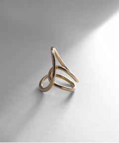 COCOSHNIK ONKITSCH / ココシュニックオンキッチュ リング | シルバー ニュアンスライン クロスフロートリング GP