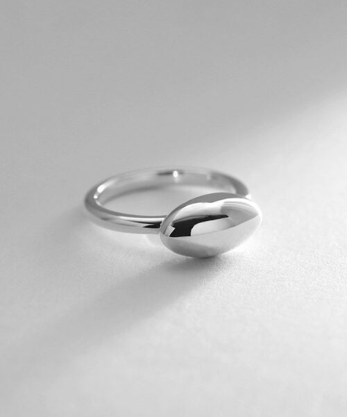 COCOSHNIK ONKITSCH / ココシュニックオンキッチュ リング | シルバー オーバルモチーフ スモールリング | 詳細2