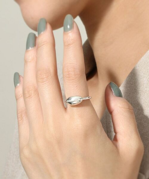 COCOSHNIK ONKITSCH / ココシュニックオンキッチュ リング | シルバー オーバルモチーフ スモールリング | 詳細8