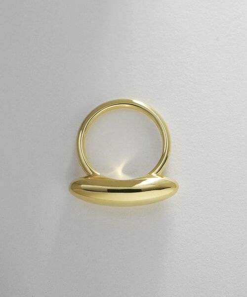 COCOSHNIK ONKITSCH / ココシュニックオンキッチュ リング | シルバー オーバルモチーフ ラージリング GP | 詳細3