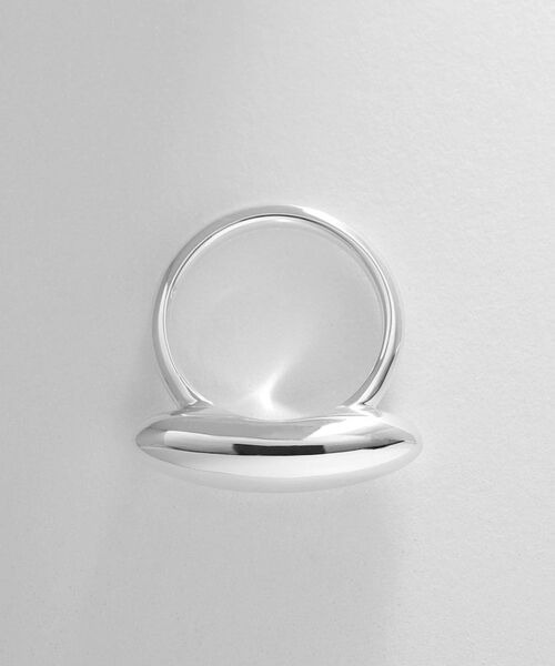 COCOSHNIK ONKITSCH / ココシュニックオンキッチュ リング | シルバー オーバルモチーフ ラージリング | 詳細3