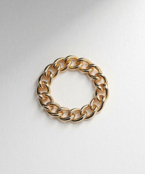 COCOSHNIK ONKITSCH / ココシュニックオンキッチュ リング | シルバー チェーンリング カーブチェーン GP | 詳細3