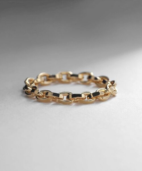 COCOSHNIK ONKITSCH / ココシュニックオンキッチュ リング | シルバー チェーンリング グリームチェーン GP | 詳細2