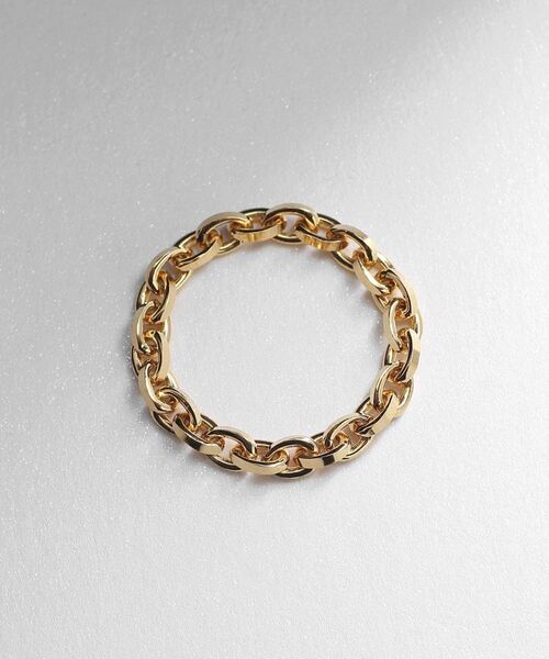 COCOSHNIK ONKITSCH / ココシュニックオンキッチュ リング | シルバー チェーンリング グリームチェーン GP | 詳細3