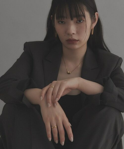 COCOSHNIK ONKITSCH / ココシュニックオンキッチュ リング | シルバー チェーンリング グリームチェーン GP | 詳細5