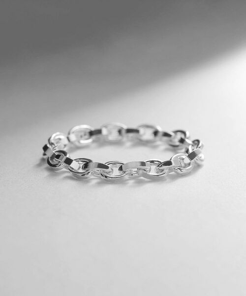 COCOSHNIK ONKITSCH / ココシュニックオンキッチュ リング | シルバー チェーンリング グリームチェーン | 詳細2