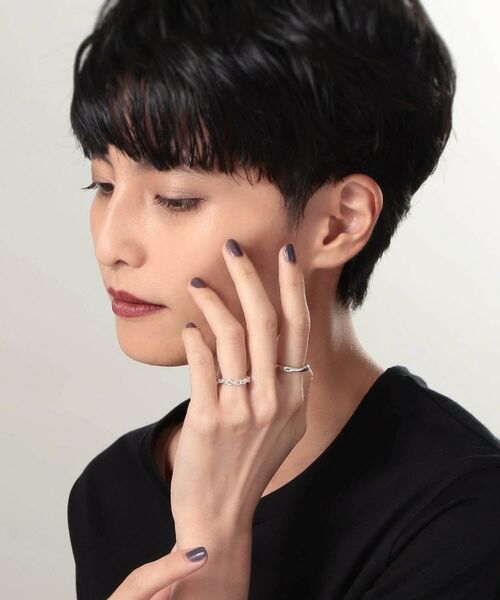 COCOSHNIK ONKITSCH / ココシュニックオンキッチュ リング | シルバー チェーンリング グリームチェーン | 詳細6