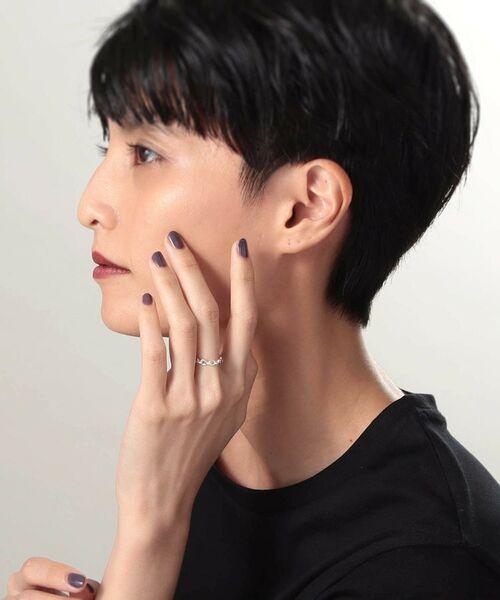 COCOSHNIK ONKITSCH / ココシュニックオンキッチュ リング | シルバー チェーンリング グリームチェーン | 詳細7