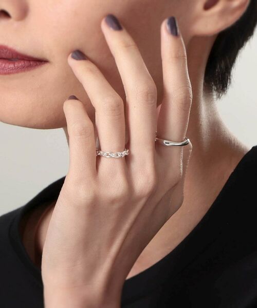 COCOSHNIK ONKITSCH / ココシュニックオンキッチュ リング | シルバー チェーンリング グリームチェーン | 詳細8