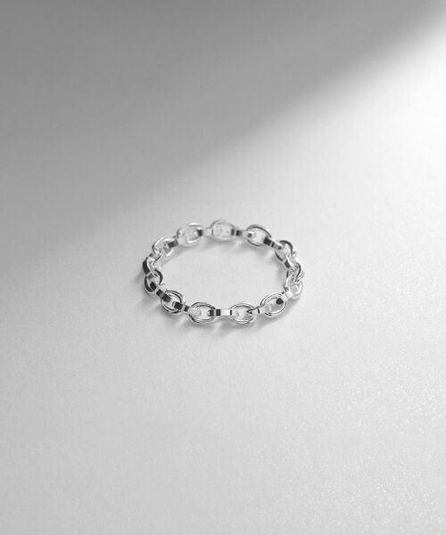 COCOSHNIK ONKITSCH / ココシュニックオンキッチュ リング | シルバー チェーンリング グリームチェーン（シルバー(600)）