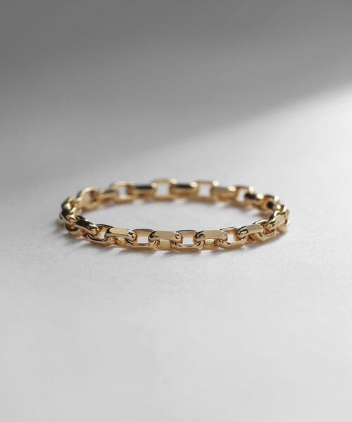 COCOSHNIK ONKITSCH / ココシュニックオンキッチュ リング | シルバー チェーンリング ケーブルチェーン GP | 詳細2