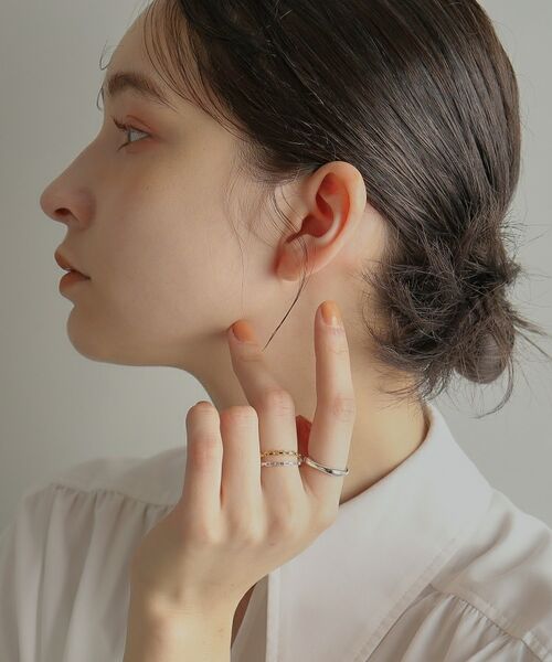 COCOSHNIK ONKITSCH / ココシュニックオンキッチュ リング | シルバー チェーンリング ケーブルチェーン GP | 詳細5