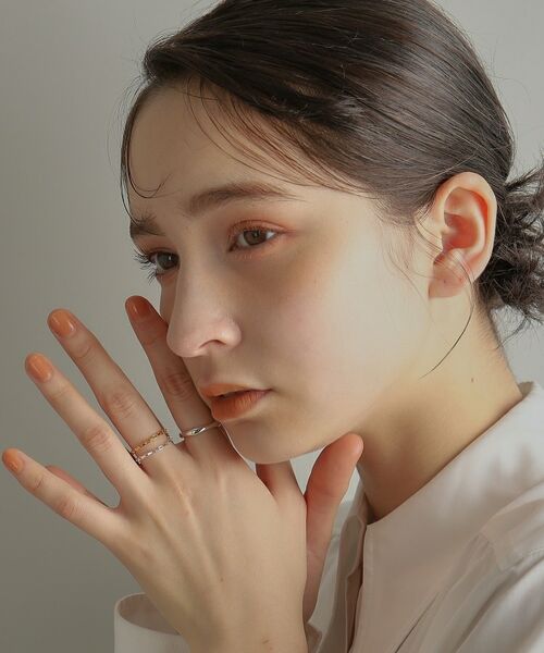 COCOSHNIK ONKITSCH / ココシュニックオンキッチュ リング | シルバー チェーンリング ケーブルチェーン GP | 詳細7