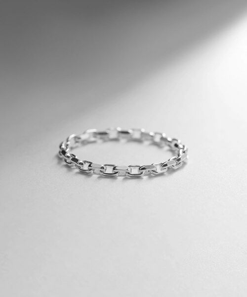 COCOSHNIK ONKITSCH / ココシュニックオンキッチュ リング | シルバー チェーンリング ケーブルチェーン | 詳細2