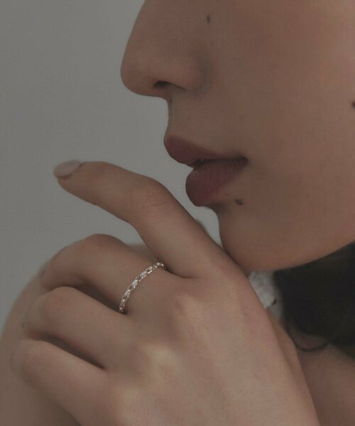 COCOSHNIK ONKITSCH / ココシュニックオンキッチュ リング | シルバー チェーンリング ケーブルチェーン | 詳細6