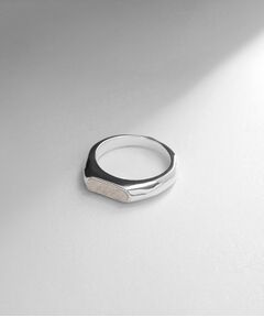 COCOSHNIK ONKITSCH / ココシュニックオンキッチュ リング | シルバー カラーストーン ホワイトドルジーアゲート ニュアンスリングS