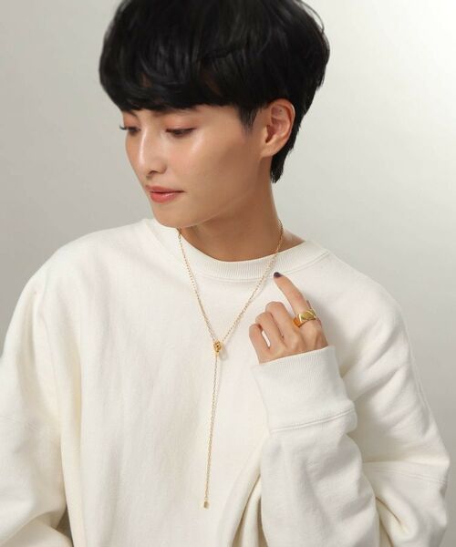 COCOSHNIK ONKITSCH / ココシュニックオンキッチュ リング | シルバー ツイストスクエア リングL GP | 詳細5