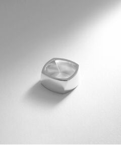 COCOSHNIK ONKITSCH / ココシュニックオンキッチュ リング | シルバー ツイストスクエア リングL