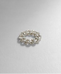 COCOSHNIK ONKITSCH / ココシュニックオンキッチュ リング | シルバー チェーンリング スパークルカットL