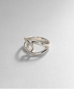COCOSHNIK ONKITSCH / ココシュニックオンキッチュ リング | シルバー ラインリング オーバルノット