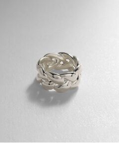COCOSHNIK ONKITSCH / ココシュニックオンキッチュ リング | シルバー ニッティングモチーフ エタニティリングL