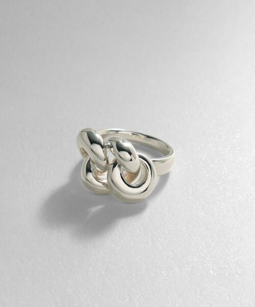 COCOSHNIK ONKITSCH / ココシュニックオンキッチュ リング | シルバー ニッティングモチーフ リング | 詳細1