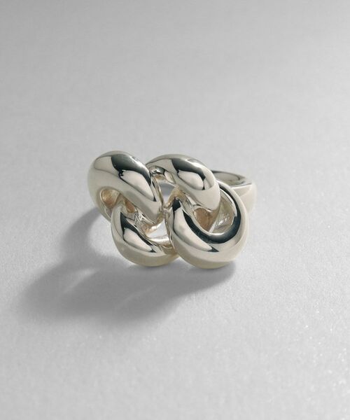 COCOSHNIK ONKITSCH / ココシュニックオンキッチュ リング | シルバー ニッティングモチーフ リング | 詳細2