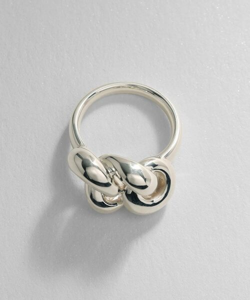 COCOSHNIK ONKITSCH / ココシュニックオンキッチュ リング | シルバー ニッティングモチーフ リング | 詳細3