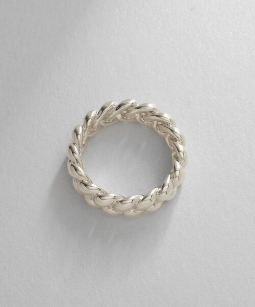 COCOSHNIK ONKITSCH / ココシュニックオンキッチュ リング | シルバー ニッティングモチーフ エタニティリングS | 詳細3