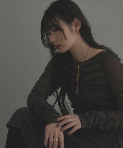 COCOSHNIK ONKITSCH / ココシュニックオンキッチュ リング | シルバー ニュアンスリング ドリップ GP | 詳細7