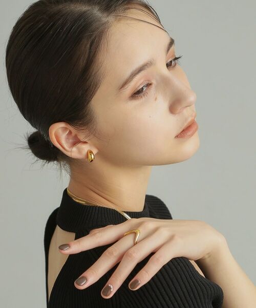 COCOSHNIK ONKITSCH / ココシュニックオンキッチュ リング | シルバー ニュアンスリング ドリップ GP | 詳細8