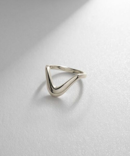 COCOSHNIK ONKITSCH / ココシュニックオンキッチュ リング | シルバー ニュアンスリング ドリップ | 詳細1