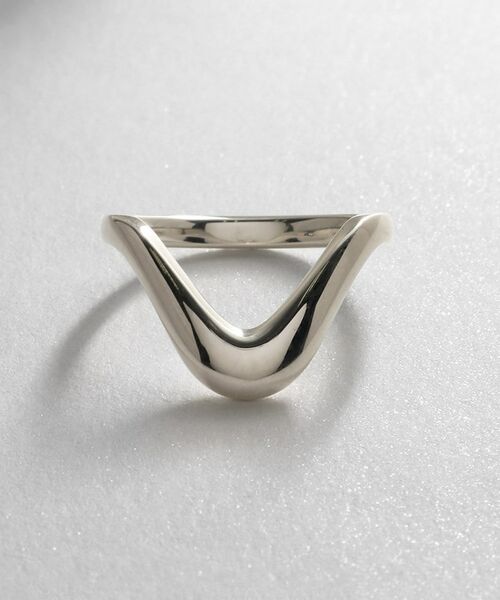 COCOSHNIK ONKITSCH / ココシュニックオンキッチュ リング | シルバー ニュアンスリング ドリップ | 詳細2